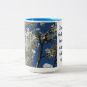 2 Couleurs Tasse d'écriture sainte (Centre)