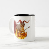 2 Couleurs Tasse d'écureuil de Krampus (Devant gauche)