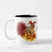 2 Couleurs Tasse d'écureuil de Krampus (Gauche)