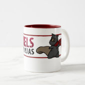 2 Couleurs Tasse d'écureuil de Ninja (Devant droit)