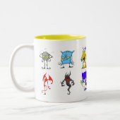2 Couleurs Tasse d'EDM 15 onces (Gauche)