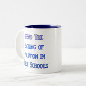 2 Couleurs Tasse d'éducation de la Science (Devant gauche)