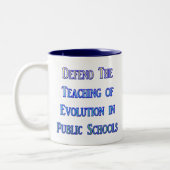 2 Couleurs Tasse d'éducation de la Science (Gauche)