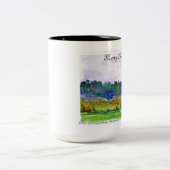 2 Couleurs Tasse d'église (Centre)
