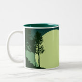 2 Couleurs Tasse d'élans de Bugling (Gauche)