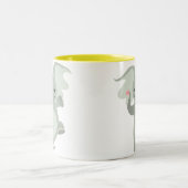 2 Couleurs Tasse d'éléphant de bande dessinée de danse (Centre)