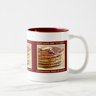 2 Couleurs Tasse délicieuse de crêpes