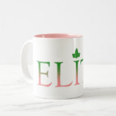 2 Couleurs Tasse d'élite (Devant gauche)