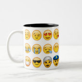 2 Couleurs Tasse d'Emoji (Gauche)