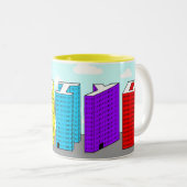 2 Couleurs Tasse d'empire (Devant droit)