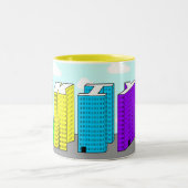 2 Couleurs Tasse d'empire (Centre)