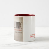 2 Couleurs Tasse d'encre invisible (Centre)