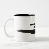 2 Couleurs Tasse d'ensemble du merle SR-71 (Gauche)