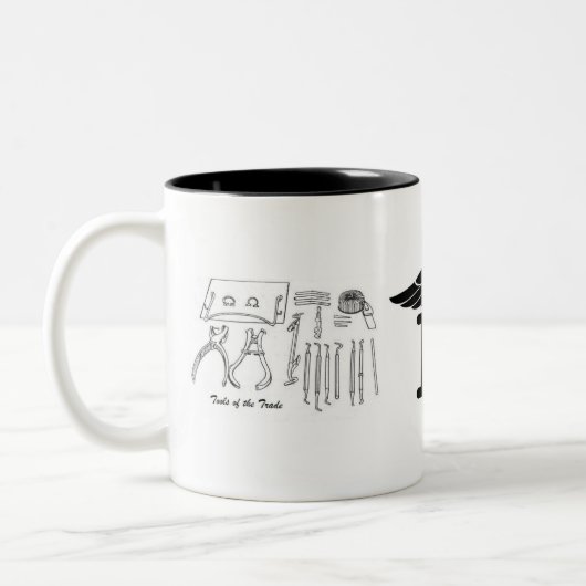 2 Couleurs Tasse dentaire de technologie (Gauche)