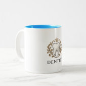 2 Couleurs Tasse - Dentiste (Devant gauche)