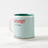 2 Couleurs Tasse déprimée de mamans (Devant gauche)