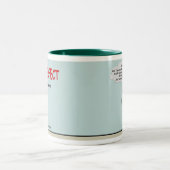 2 Couleurs Tasse déprimée de mamans (Centre)