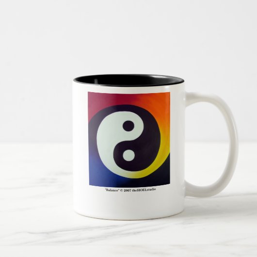 2 Couleurs Tasse d'équilibre (Droit)