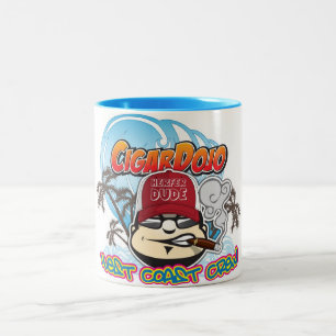 2 Couleurs Tasse d'équipage de côte ouest de Dojo de cigare