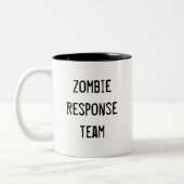 2 Couleurs Tasse d'équipe de réponse de zombi (Gauche)