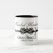 2 Couleurs Tasse d'équipe de rue de Gina Conkle (Centre)