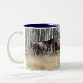 2 Couleurs Tasse d'équitation (Gauche)
