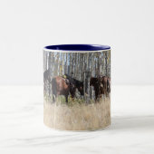 2 Couleurs Tasse d'équitation (Centre)