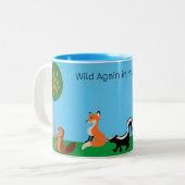 2 Couleurs Tasse des bois (Devant gauche)