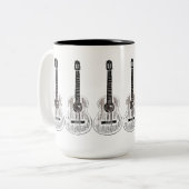 2 Couleurs Tasse des guitares 2013 (Devant gauche)