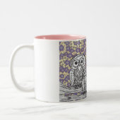 2 Couleurs Tasse des hiboux 27 (Gauche)