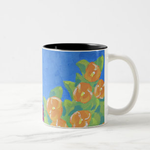 2 Couleurs Tasse des pavots II