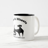 2 Couleurs Tasse des roues d'Eddie (Devant droit)