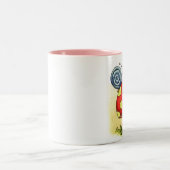 2 Couleurs tasse d'escargots d'amour (Centre)