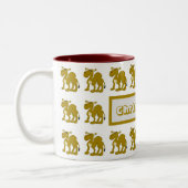 2 Couleurs Tasse Design Chameau Dromadaire (Gauche)