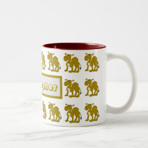 2 Couleurs Tasse Design Chameau Dromadaire