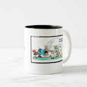 2 Couleurs Tasse d'essai pilote (Devant droit)