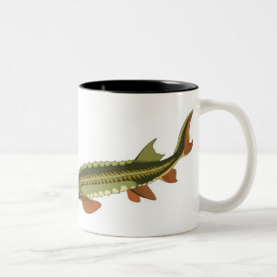 2 Couleurs Tasse d'esturgeon
