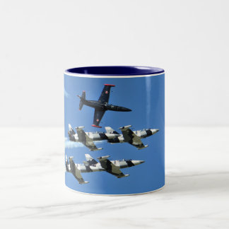 2 Couleurs Tasse d'étoile filante de L-39 Albatros et de T