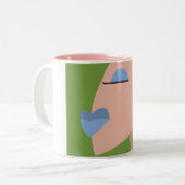 2 COULEURS TASSE DEUX FOIS EMBRASSÉE (Devant gauche)