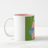 2 COULEURS TASSE DEUX FOIS EMBRASSÉE (Gauche)