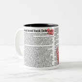 2 Couleurs tasse d'examen (Devant gauche)