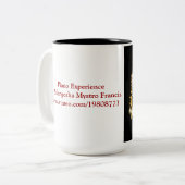 2 Couleurs Tasse d'expérience de piano de Mengesha Mystro (Devant gauche)