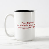 2 Couleurs Tasse d'expérience de piano de Mengesha Mystro (Gauche)