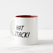 2 Couleurs Tasse d'ha - smashy et logo (Devant gauche)
