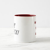 2 Couleurs Tasse d'ha - smashy et logo (Centre)