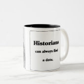 2 Couleurs Tasse d'historien (Devant droit)
