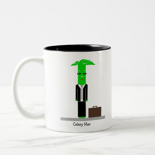 2 Couleurs Tasse d'homme de céleri (Gauche)