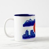 2 Couleurs Tasse d'horizon du Colorado (Gauche)