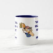2 Couleurs Tasse d'humour (Centre)