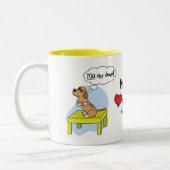 2 Couleurs Tasse d'humour d'agilité de Tableau de pause (Gauche)